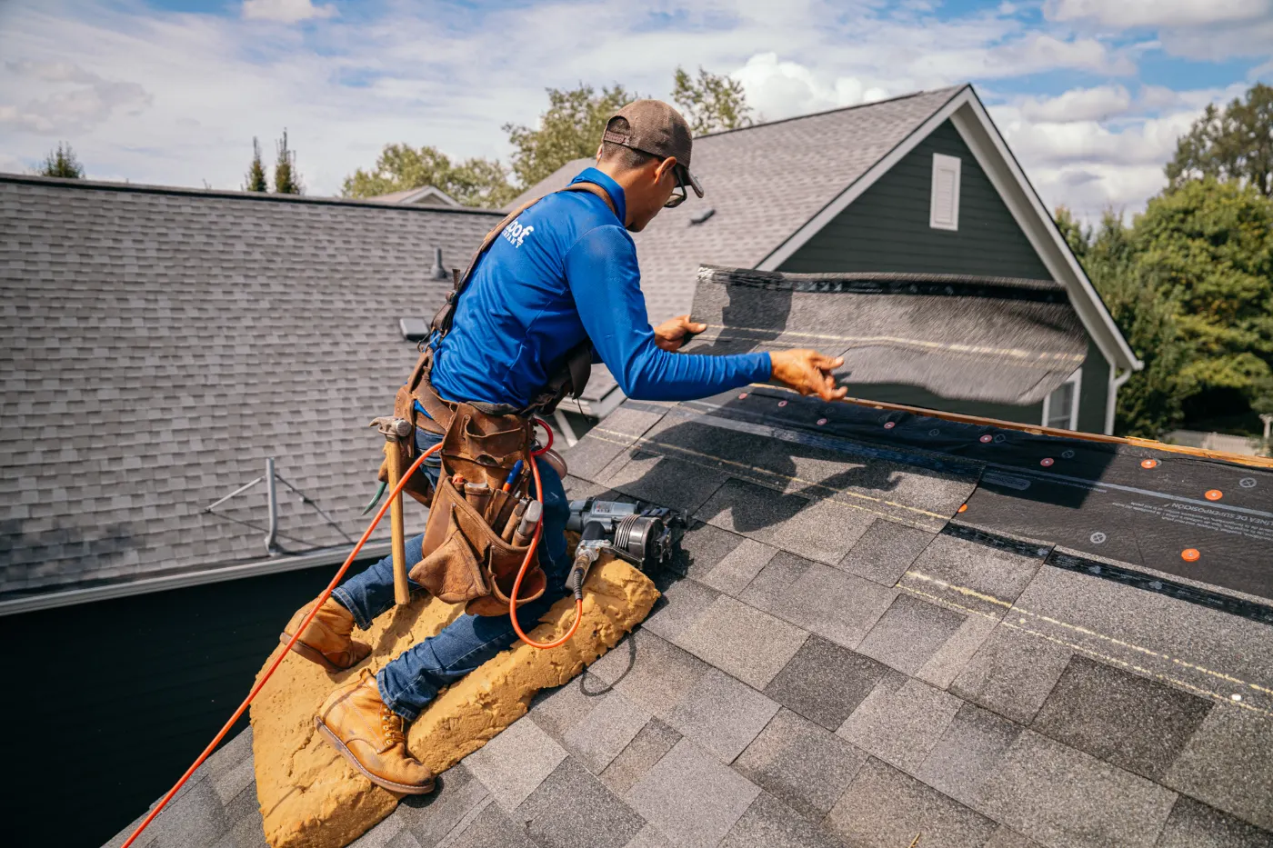 Roofing by Farmersburg Roofing near Danville, IN