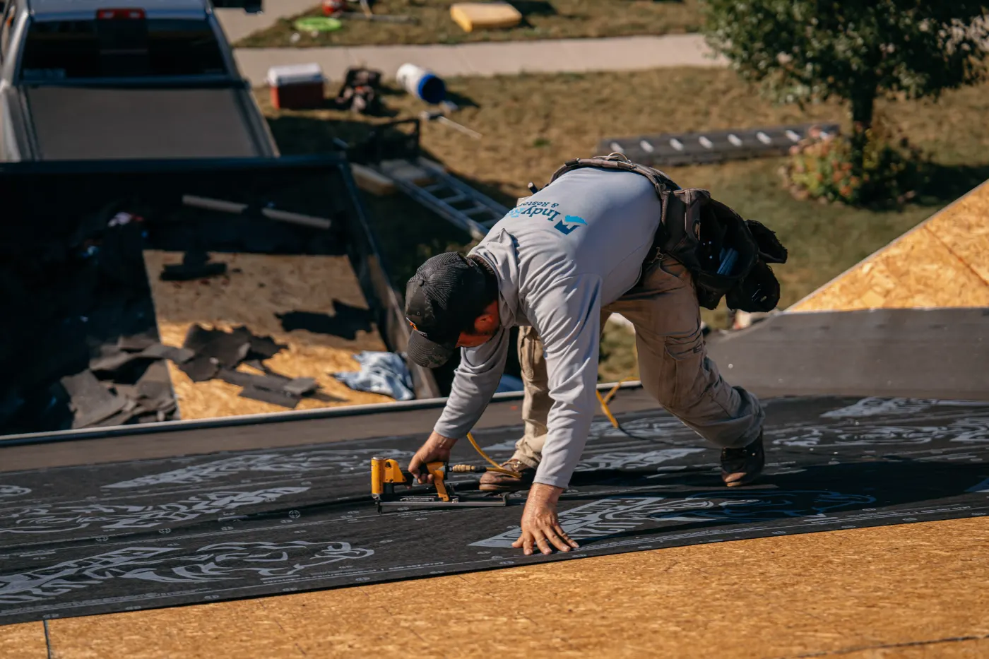 Flashing and seam work in Farmersburg